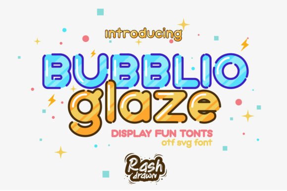 Bubblio Glaze: A Sweet Treat for Playful Designs