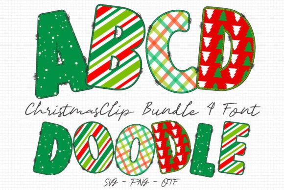 Christmas Clip: A Festive Display Font for Holiday Projects