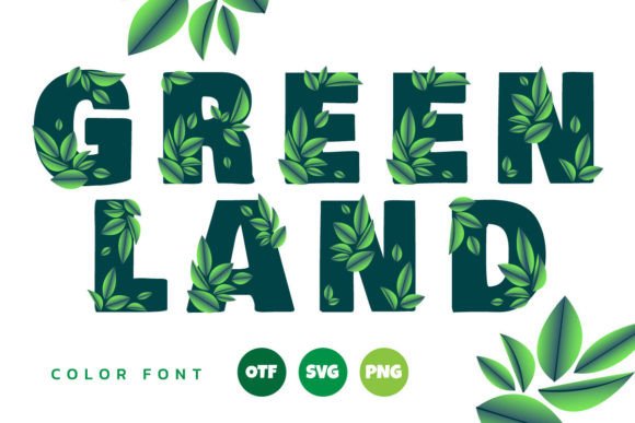 Green Land: Bringing a Fresh, Natural Vibe to Your Designs