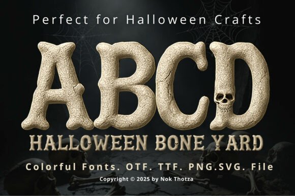 Halloween Bone Yard: Unleash Eerie Visions with This Type