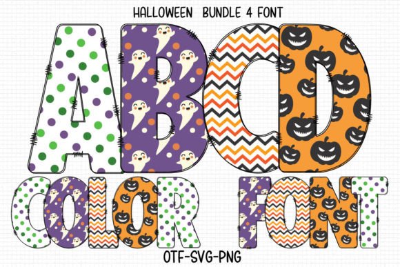 Halloween Doodle: A Creative Font for Seasonal Design