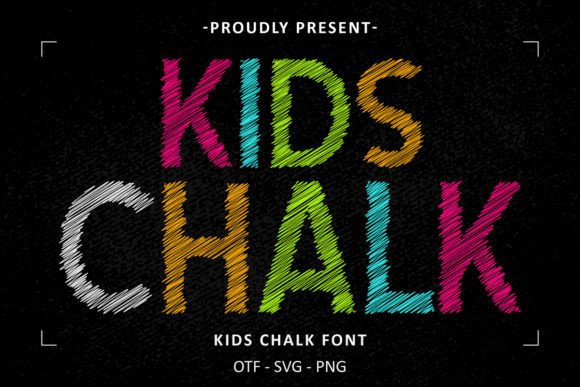 Kids Chalk Font: A Fresh Take on Classic Schoolhouse Style