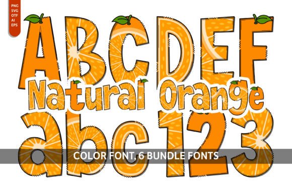 Natural Orange: A Font That Feels Like Sunshine