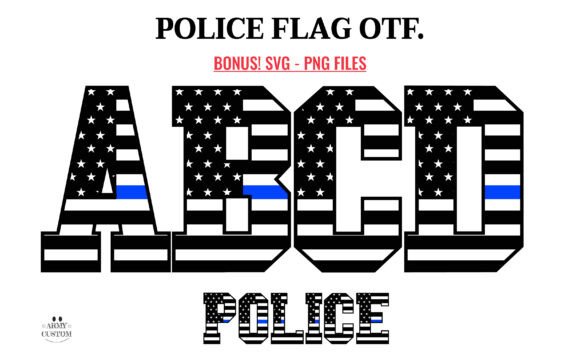 Police Flag: A Bold Fusion of Style and Patriotism