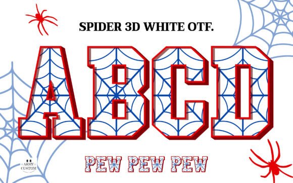 Spider 3D White: Weaving Dimension into Your Designs