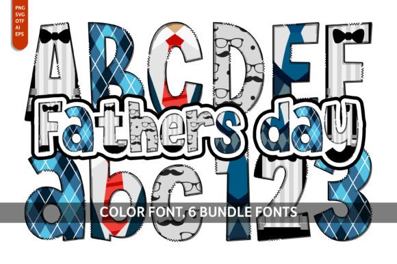 The Father's Day Bundle: Playful Fonts for Creative Projects