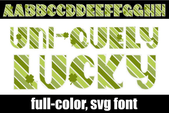 Uni-quely Lucky: A Fresh Take on Festive Typography