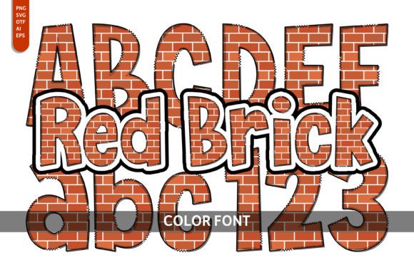 Unleashing Creative Energy with the Red Brick Font