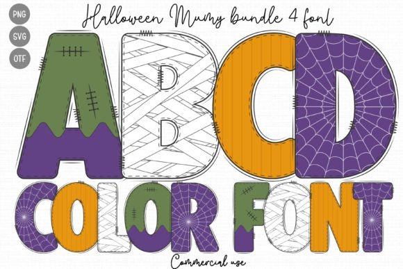 Unwrap the Charm of Halloween Mummy: A Font That Delivers Spooky Style