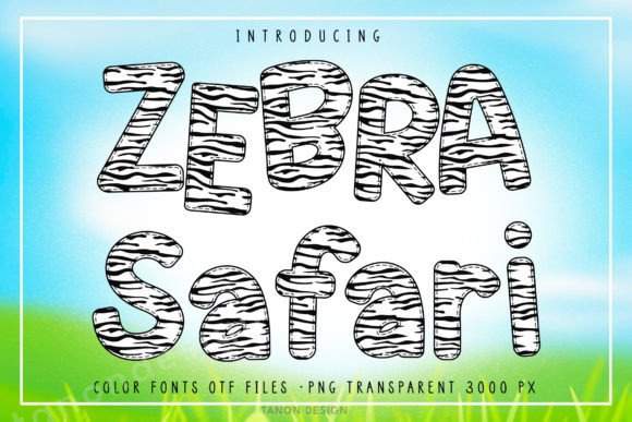 Zebra: The Bold Display Font for Modern Creators